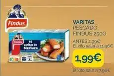 Supermercados La Despensa Findus - varitas pescado oferta
