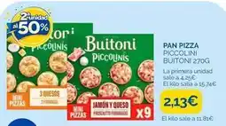 Supermercados La Despensa Buitoni - pan pizza piccolinis oferta