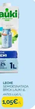 Supermercados La Despensa Lauki - leche semidesnatada oferta