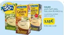 Supermercados La Despensa Gallina blanca - caldo 100% natural oferta