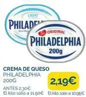 Supermercados La Despensa Philadelphia - crema de queso oferta