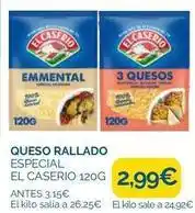 Supermercados La Despensa El caserío - queso rallado oferta
