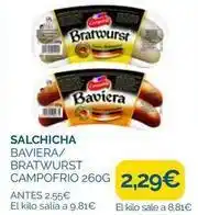 Supermercados La Despensa Campofrío - salchicha oferta