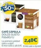 Supermercados La Despensa Dolce gusto - cafe capsula oferta
