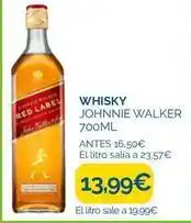 Supermercados La Despensa Johnnie walker - whisky oferta