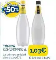 Supermercados La Despensa Schweppes - tonica oferta