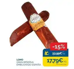Supermercados La Despensa Ono - lomo gran reserva embuchado espana oferta