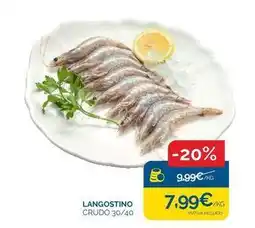 Supermercados La Despensa Langostino crudo 30/40 oferta