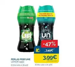 Supermercados La Despensa Lenor - perlas perfume oferta