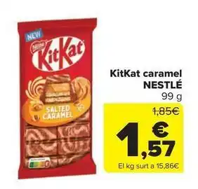 Nestlé - kitkat caramel