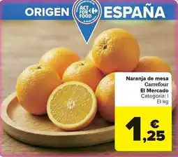 Carrefour Express Carrefour - naranja de mesa el mercado oferta