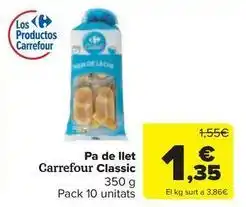 Carrefour Express Carrefour - classic pa de llet oferta