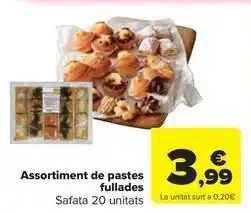 Carrefour Express Assortiment de pastes fullades oferta