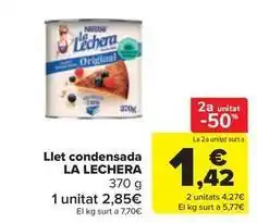 Carrefour Express La lechera - llet condensada oferta