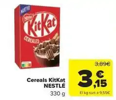 Carrefour Express Nestlé - cereals kitkat oferta