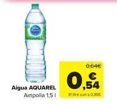 Carrefour Express Aquarel - aigua oferta