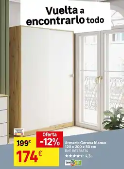 Leroy Merlin Blanco - armario garona oferta