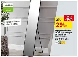 Leroy Merlin Espejo enmarcado de pie oferta