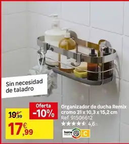 Leroy Merlin Home - organizador de ducha remix cromo oferta