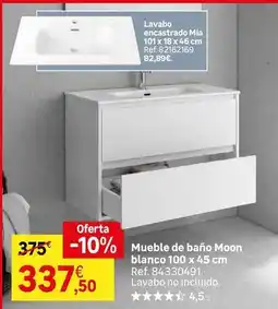 Leroy Merlin Blanco - mueble de baño moon oferta