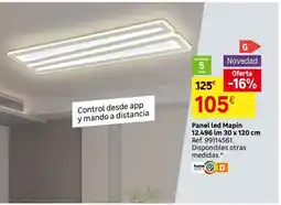 Leroy Merlin Control - panel led sapin oferta
