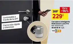Leroy Merlin Nuk - cerradura inteligente smart lock pro oferta