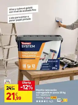 Leroy Merlin Lista - masilla renovacion cubrexet en pasta oferta