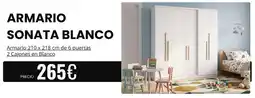 Atrapamuebles Armario Sonata Blanco oferta