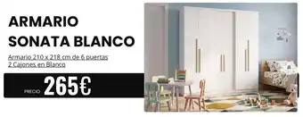 Armario Sonata Blanco