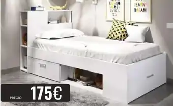 Cama con cajones