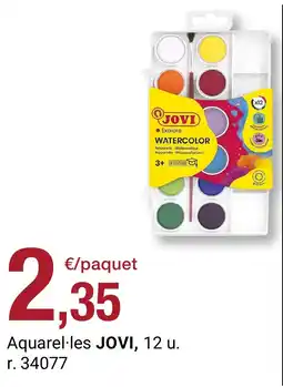 BonpreuEsclat Jovi aquarel·les oferta
