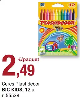 BonpreuEsclat Ceres Plastidecor BIC KIDS oferta