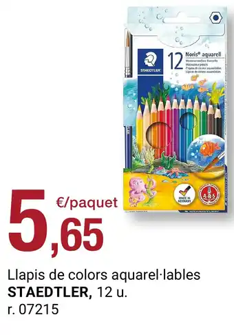 Staedtler lapis de colors aquarellables