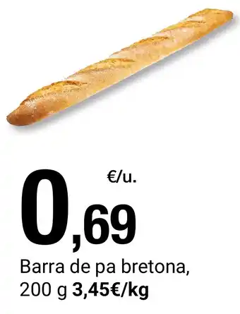 Barra de pa bretona
