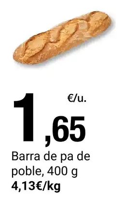 BonpreuEsclat Barra de pa de poble oferta