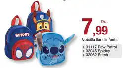 BonpreuEsclat Motxilla llar d'infants oferta