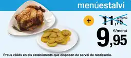 BonpreuEsclat menúestalvi oferta