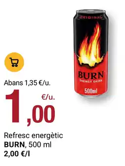 BonpreuEsclat Burn refresc energètic oferta