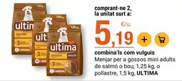 BonpreuEsclat ultima menjar per a gossos mini adults oferta