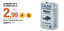 BonpreuEsclat Aneto brou natural de peix oferta