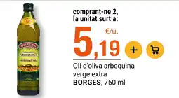 BonpreuEsclat Borges oli d'oliva arbequina verge extra oferta