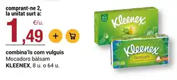 BonpreuEsclat Kleenex Mocadors balsam oferta
