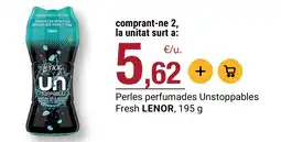 BonpreuEsclat Lenor Perles perfumades Unstoppables Fresh oferta