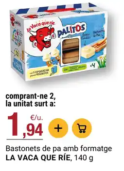 BonpreuEsclat La Vaca Que Ríe palitos oferta