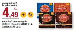 BonpreuEsclat Marcilla café en cápsules oferta
