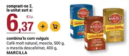 BonpreuEsclat Marcilla café molt natural mescla oferta