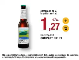 BonpreuEsclat Complot ipa oferta