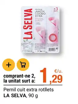 BonpreuEsclat La Selva pernil cuit extra rotillets oferta