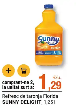 BonpreuEsclat Sunny Delight refresc de taronja Florida oferta