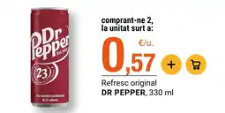 BonpreuEsclat Dr Pepper oferta